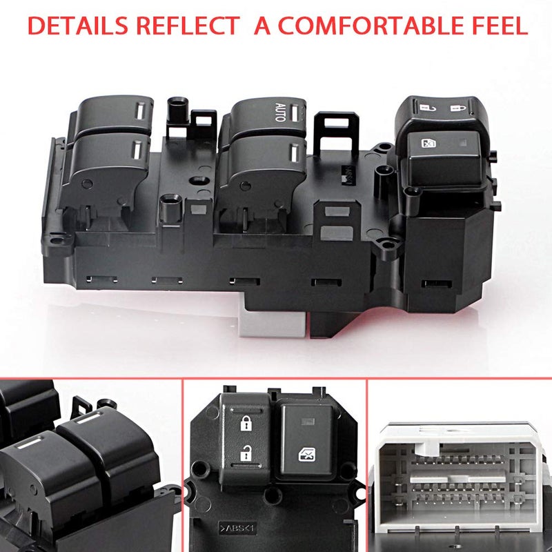 ACmango Honda Accord Window Switch 2008-2012 35750-Tb0-H01 Fit for 2009 2010 Door Switch Driver Side - Image 5